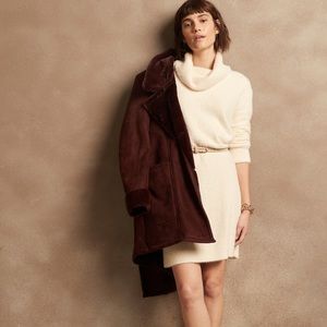 Eyelash sweater dress